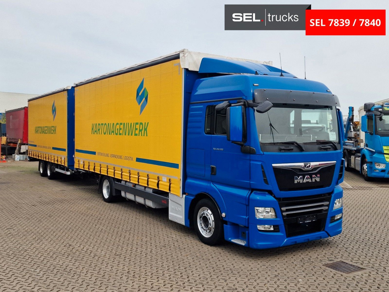 MAN TGX 18.500 4x2 LL-U /Intarder/Druchlade/Hubdach - Schuifzeilen vrachtwagen: afbeelding 3 MAN TGX 18.500 4x2 LL-U /Intarder/Druchlade/Hubdach - Schuifzeilen vrachtwagen: afbeelding 3