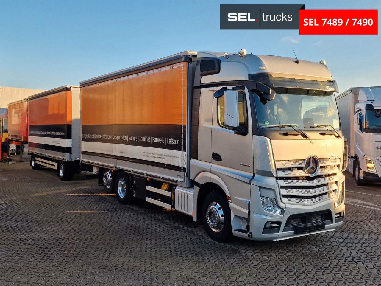 Mercedes-Benz Actros 2545 / KOMPLETT! / Alukappen / Standklima - Schuifzeilen vrachtwagen: afbeelding 3 Mercedes-Benz Actros 2545 / KOMPLETT! / Alukappen / Standklima - Schuifzeilen vrachtwagen: afbeelding 3