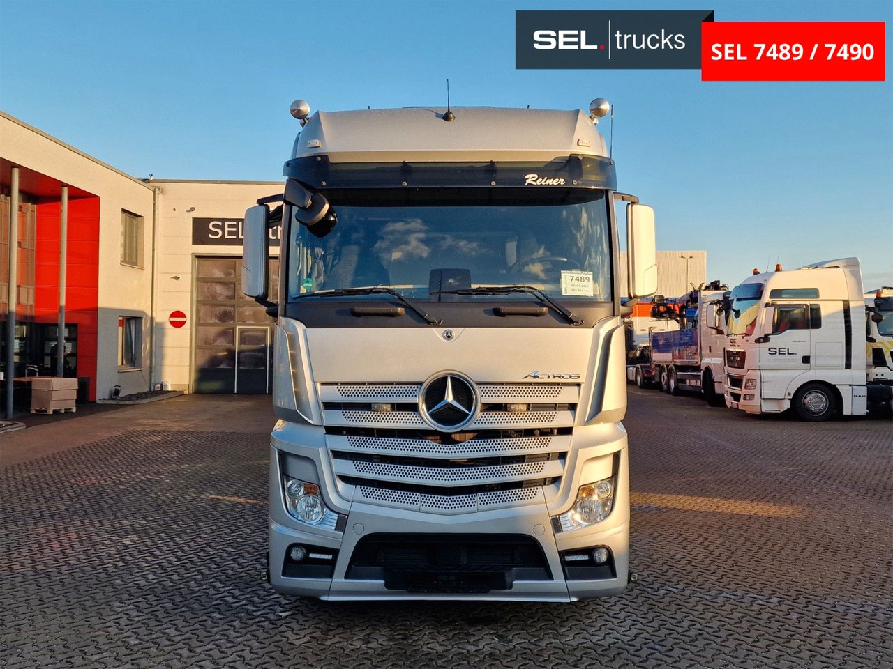 Mercedes-Benz Actros 2545 / KOMPLETT! / Alukappen / Standklima - Schuifzeilen vrachtwagen: afbeelding 2 Mercedes-Benz Actros 2545 / KOMPLETT! / Alukappen / Standklima - Schuifzeilen vrachtwagen: afbeelding 2