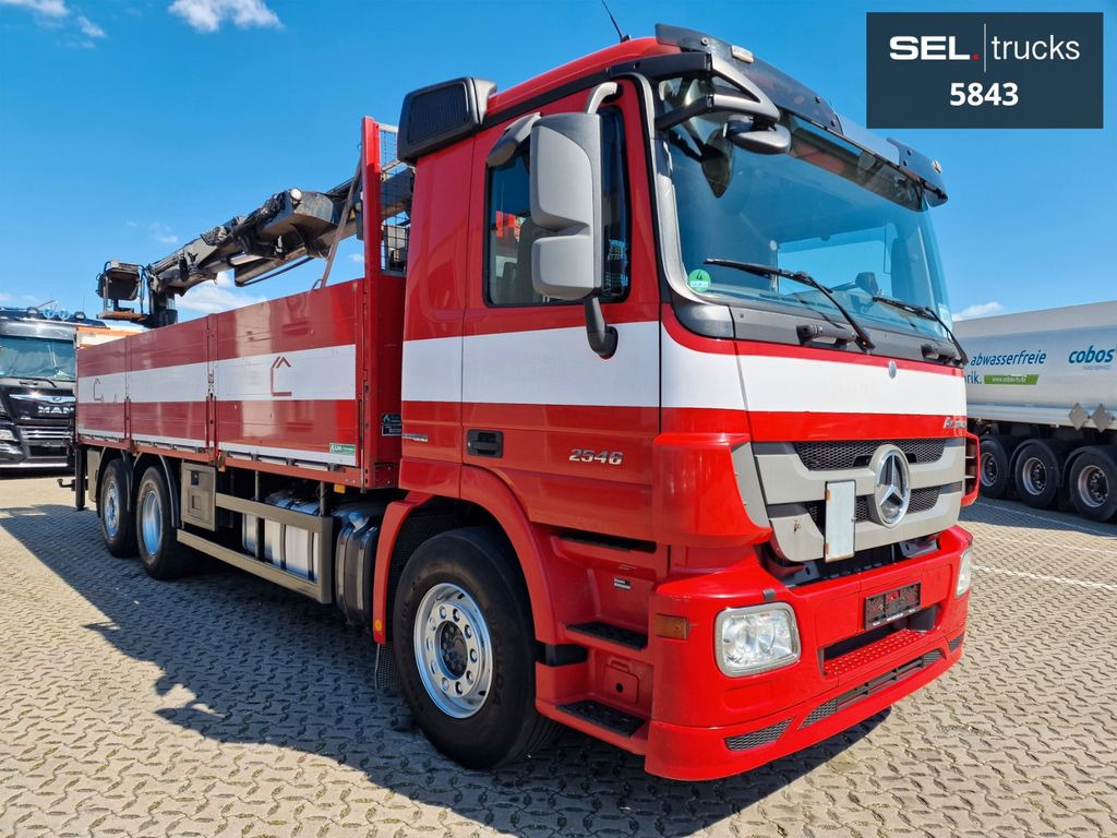 Mercedes-Benz Actros 2546 / HIAB 166K / ADC 4,1t / Lenkachse Mercedes-Benz Actros 2546 / HIAB 166K / ADC 4,1t / Lenkachse - Kraanwagen, Vrachtwagen met open laadbak: afbeelding 3 Mercedes-Benz Actros 2546 / HIAB 166K / ADC 4,1t / Lenkachse Mercedes-Benz Actros 2546 / HIAB 166K / ADC 4,1t / Lenkachse - Kraanwagen, Vrachtwagen met open laadbak: afbeelding 3