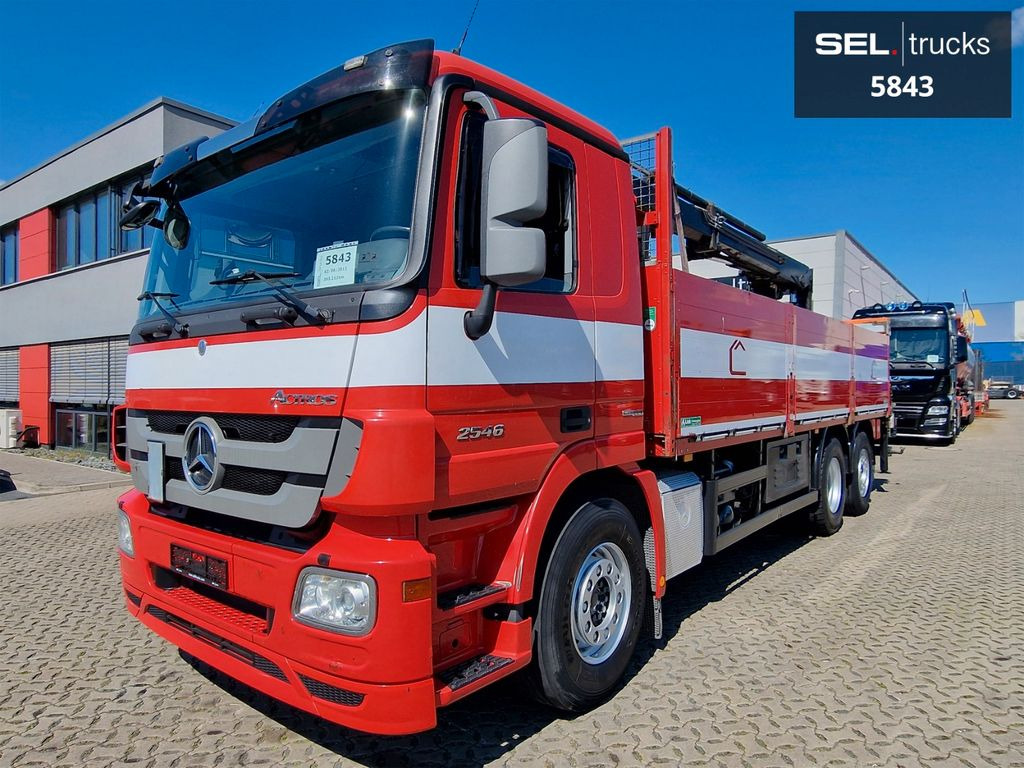 Mercedes-Benz Actros 2546 / HIAB 166K / ADC 4,1t / Lenkachse Mercedes-Benz Actros 2546 / HIAB 166K / ADC 4,1t / Lenkachse - Kraanwagen, Vrachtwagen met open laadbak: afbeelding 1 Mercedes-Benz Actros 2546 / HIAB 166K / ADC 4,1t / Lenkachse Mercedes-Benz Actros 2546 / HIAB 166K / ADC 4,1t / Lenkachse - Kraanwagen, Vrachtwagen met open laadbak: afbeelding 1