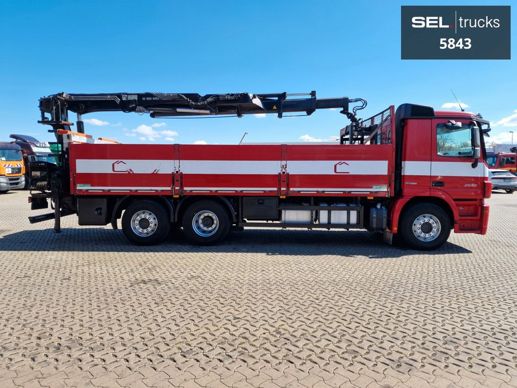 Mercedes-Benz Actros 2546 / HIAB 166K / ADC 4,1t / Lenkachse Mercedes-Benz Actros 2546 / HIAB 166K / ADC 4,1t / Lenkachse - Kraanwagen, Vrachtwagen met open laadbak: afbeelding 4 Mercedes-Benz Actros 2546 / HIAB 166K / ADC 4,1t / Lenkachse Mercedes-Benz Actros 2546 / HIAB 166K / ADC 4,1t / Lenkachse - Kraanwagen, Vrachtwagen met open laadbak: afbeelding 4