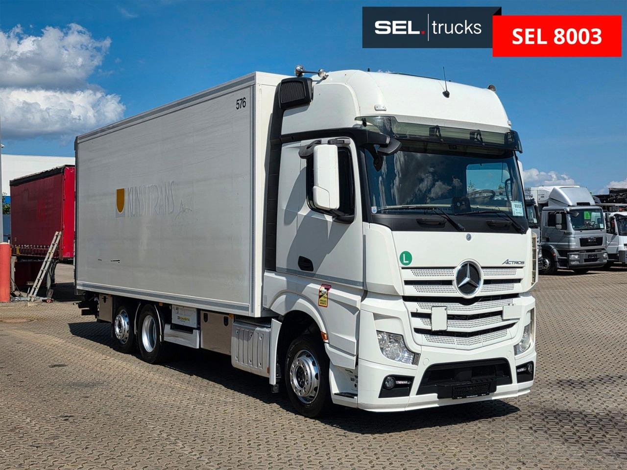 Mercedes-Benz Actros 2551 /Retarder/Ldbw/Konvekta/Lenkachse - Bakwagen: afbeelding 3 Mercedes-Benz Actros 2551 /Retarder/Ldbw/Konvekta/Lenkachse - Bakwagen: afbeelding 3