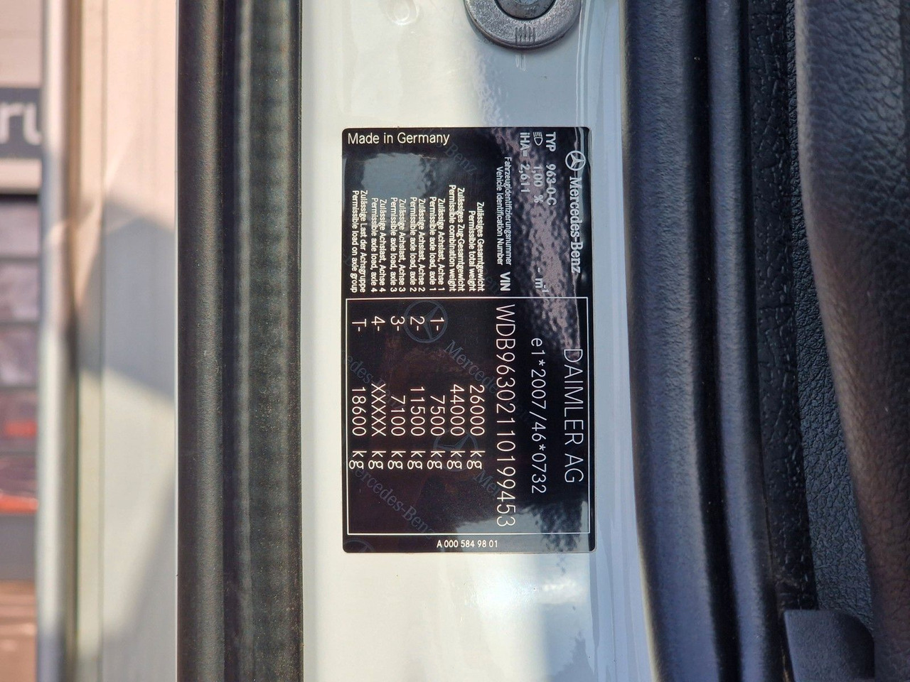 Kraanwagen Mercedes-Benz Antos 2540 / Fernbedienung / Lenkachse: afbeelding 15