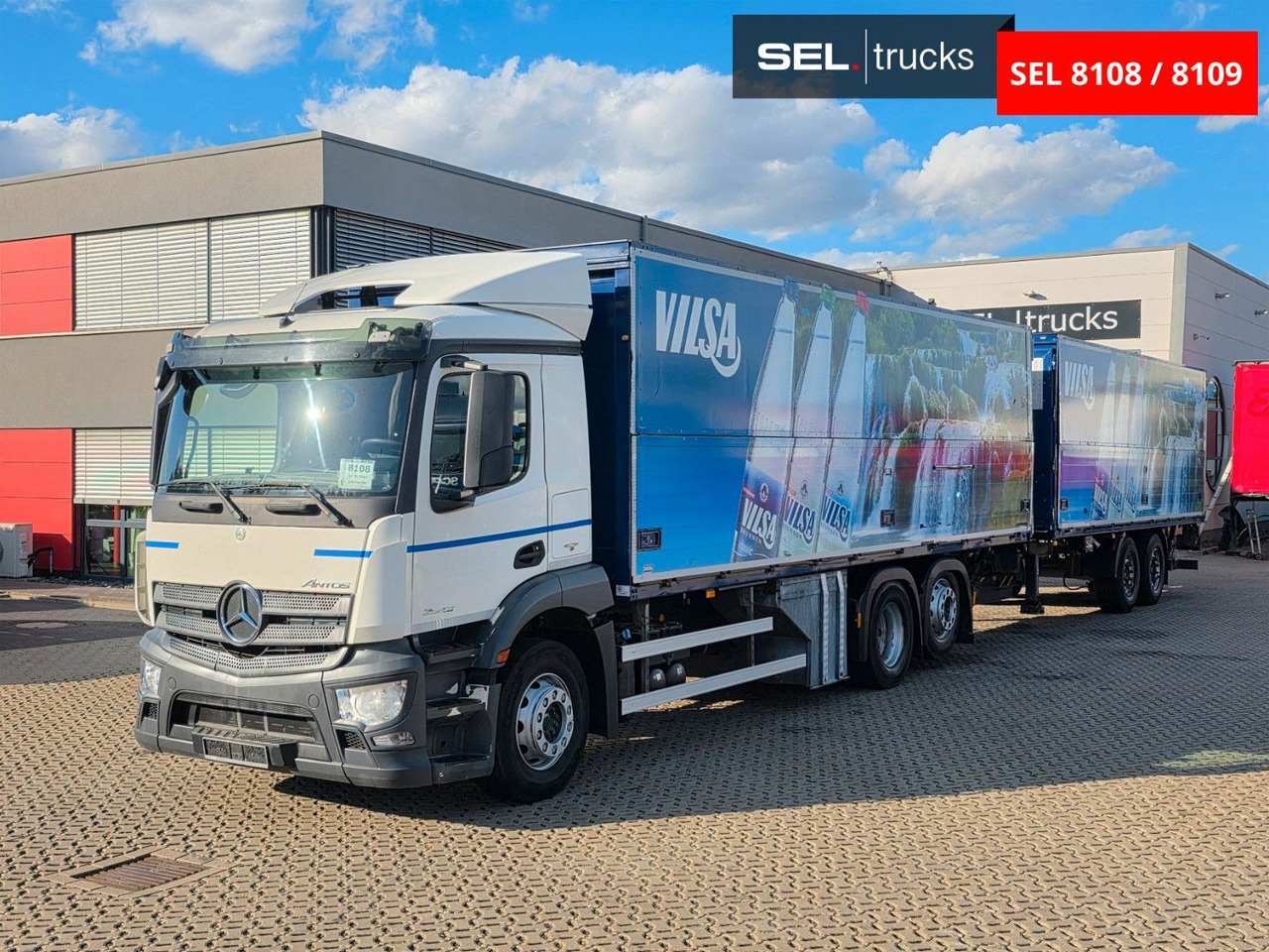Mercedes-Benz Antos 2543 / Ldbw / Lenkachse / Liftachse - Drankenwagen vrachtwagen: afbeelding 1 Mercedes-Benz Antos 2543 / Ldbw / Lenkachse / Liftachse - Drankenwagen vrachtwagen: afbeelding 1