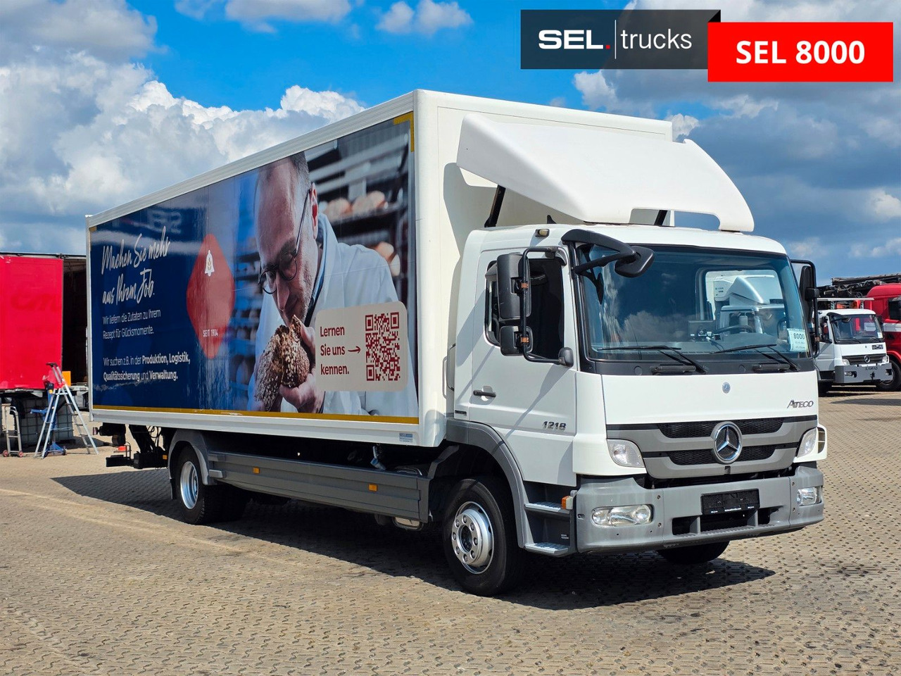 Mercedes-Benz Atego 1218 / Ladebordwand - Bakwagen: afbeelding 3 Mercedes-Benz Atego 1218 / Ladebordwand - Bakwagen: afbeelding 3