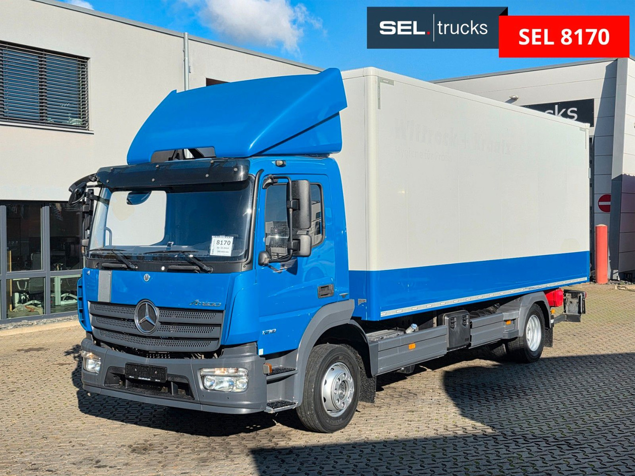 Mercedes-Benz Atego 1218 / Ladebordwand - Bakwagen: afbeelding 1 Mercedes-Benz Atego 1218 / Ladebordwand - Bakwagen: afbeelding 1