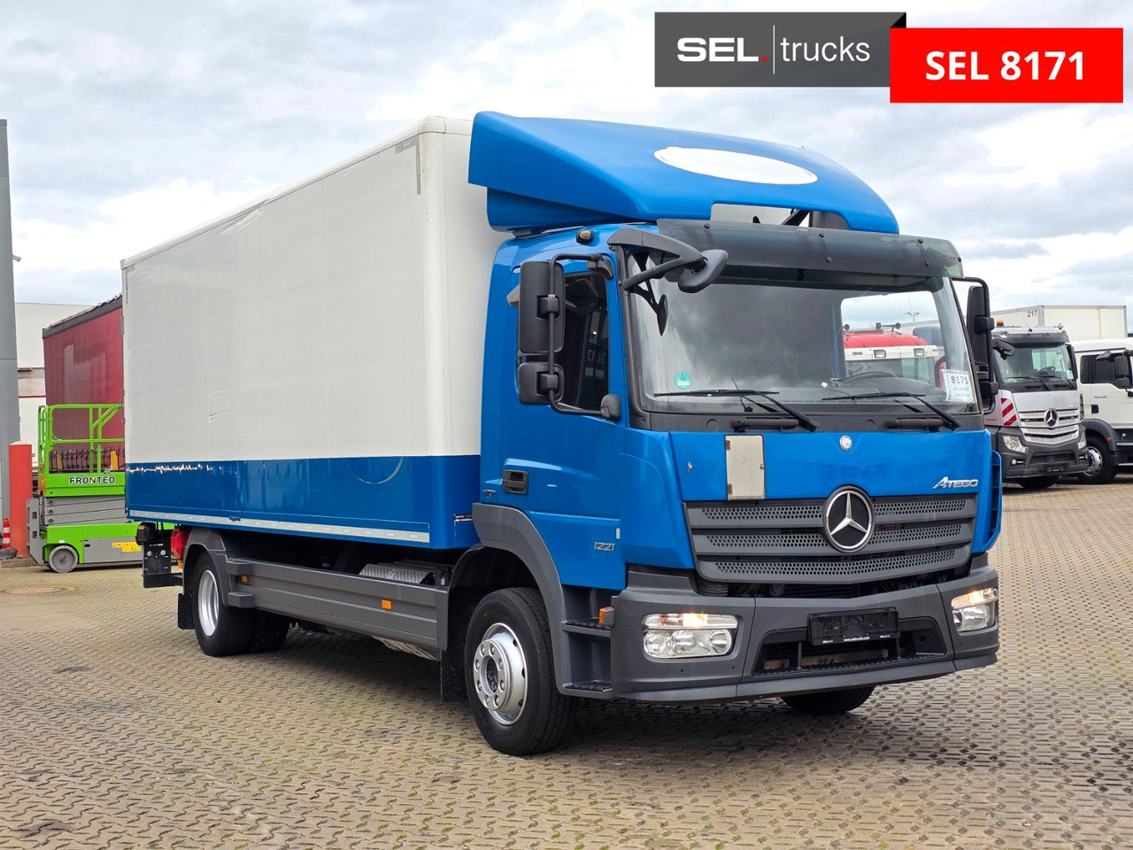 Mercedes-Benz Atego 1221 / Ladebordwand - Bakwagen: afbeelding 3 Mercedes-Benz Atego 1221 / Ladebordwand - Bakwagen: afbeelding 3