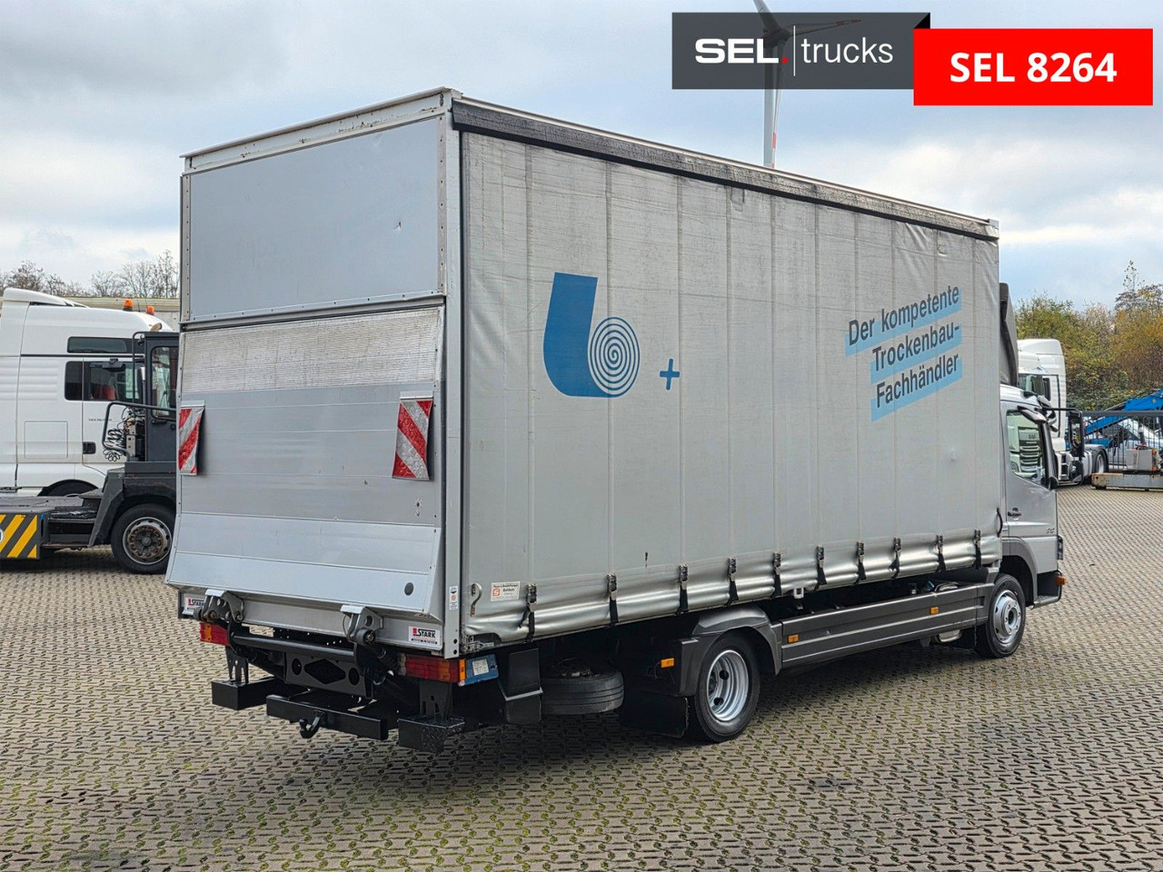 Mercedes-Benz Atego 818 / Ladebordwand - Huifzeil bedrijfswagen: afbeelding 5 Mercedes-Benz Atego 818 / Ladebordwand - Huifzeil bedrijfswagen: afbeelding 5