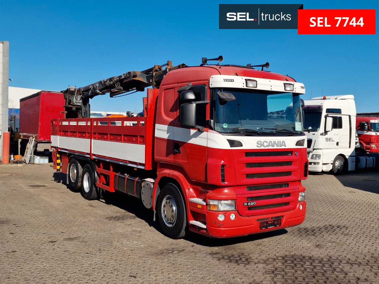 Scania R 340 LB6X2*4MNA /Retarder /HIAB 166K /Lenkachse - Kraanwagen: afbeelding 3 Scania R 340 LB6X2*4MNA /Retarder /HIAB 166K /Lenkachse - Kraanwagen: afbeelding 3