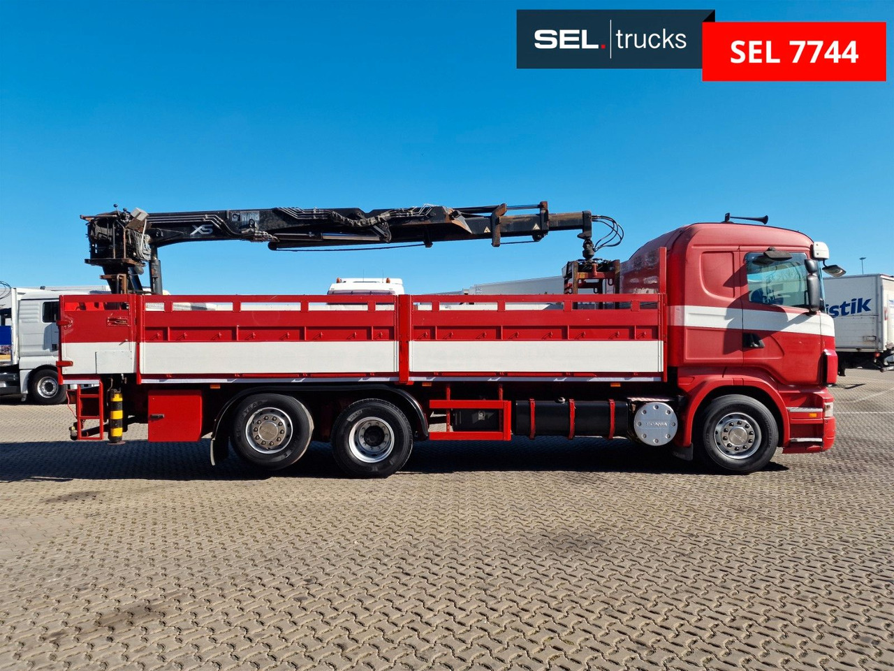 Scania R 340 LB6X2*4MNA /Retarder /HIAB 166K /Lenkachse - Kraanwagen: afbeelding 4 Scania R 340 LB6X2*4MNA /Retarder /HIAB 166K /Lenkachse - Kraanwagen: afbeelding 4