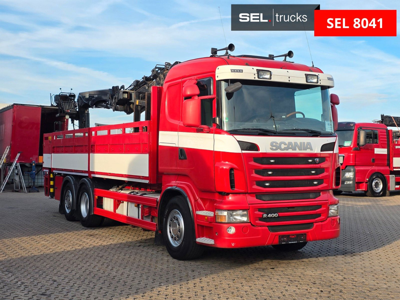 Scania R400 LB6X2*4HNB / Retarder / HIAB / Lenkachse - Kraanwagen: afbeelding 3 Scania R400 LB6X2*4HNB / Retarder / HIAB / Lenkachse - Kraanwagen: afbeelding 3