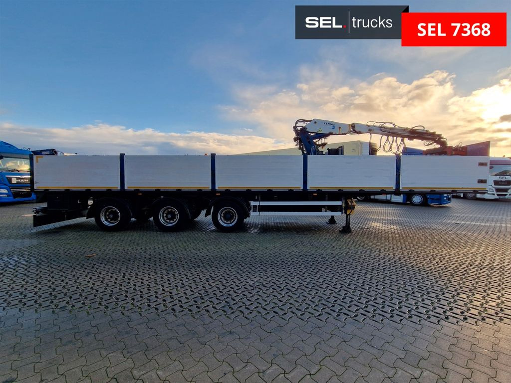 Schröder S11/24-P2-13,55 / Kran / Lenkachse Schröder S11/24-P2-13,55 / Kran / Lenkachse - Vlakke/ Open oplegger: afbeelding 4 Schröder S11/24-P2-13,55 / Kran / Lenkachse Schröder S11/24-P2-13,55 / Kran / Lenkachse - Vlakke/ Open oplegger: afbeelding 4