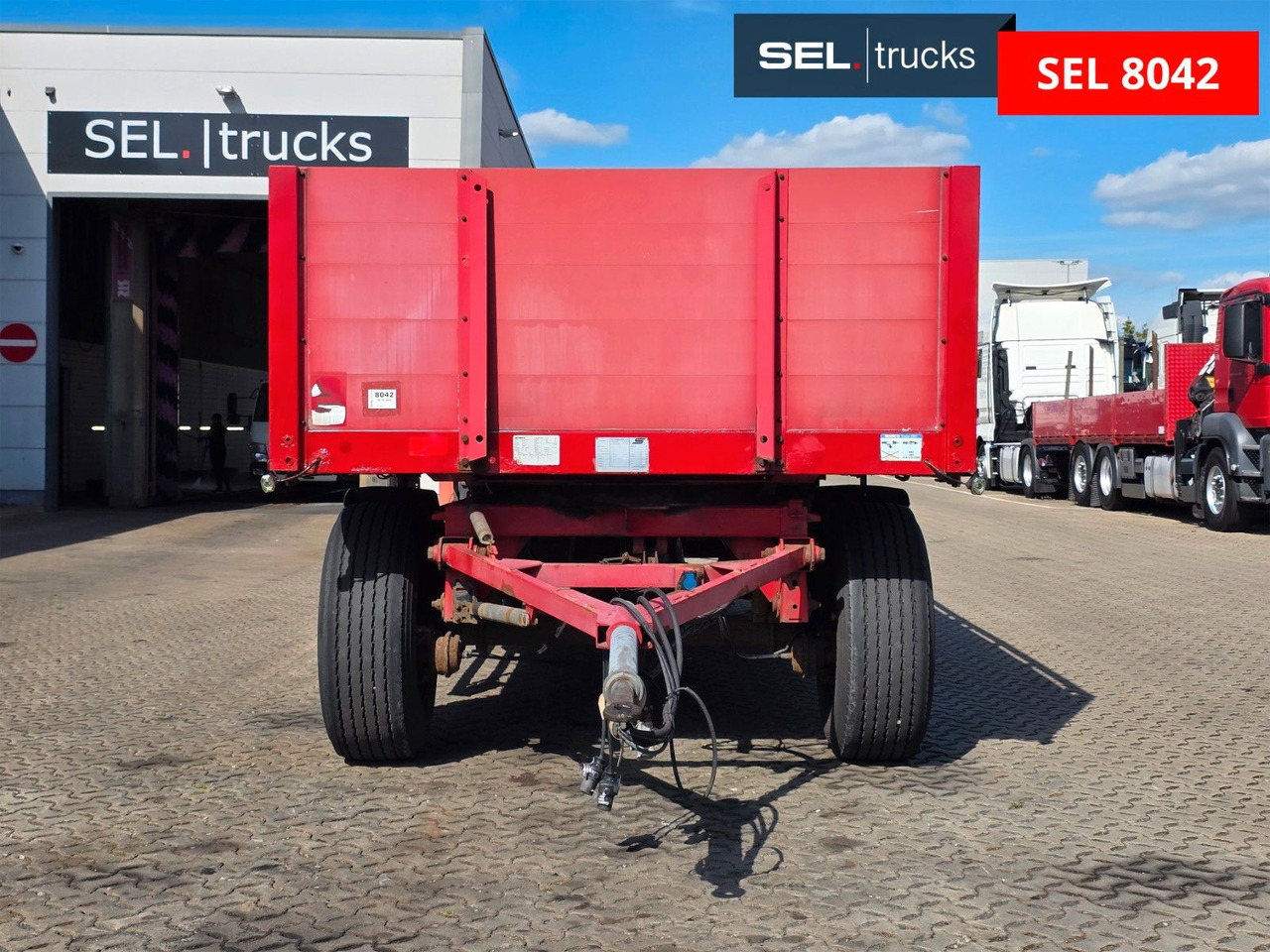 Schwarzmüller PA 2/E / Baustoff / 40 mm - Open/ Plateau aanhangwagen: afbeelding 2 Schwarzmüller PA 2/E / Baustoff / 40 mm - Open/ Plateau aanhangwagen: afbeelding 2