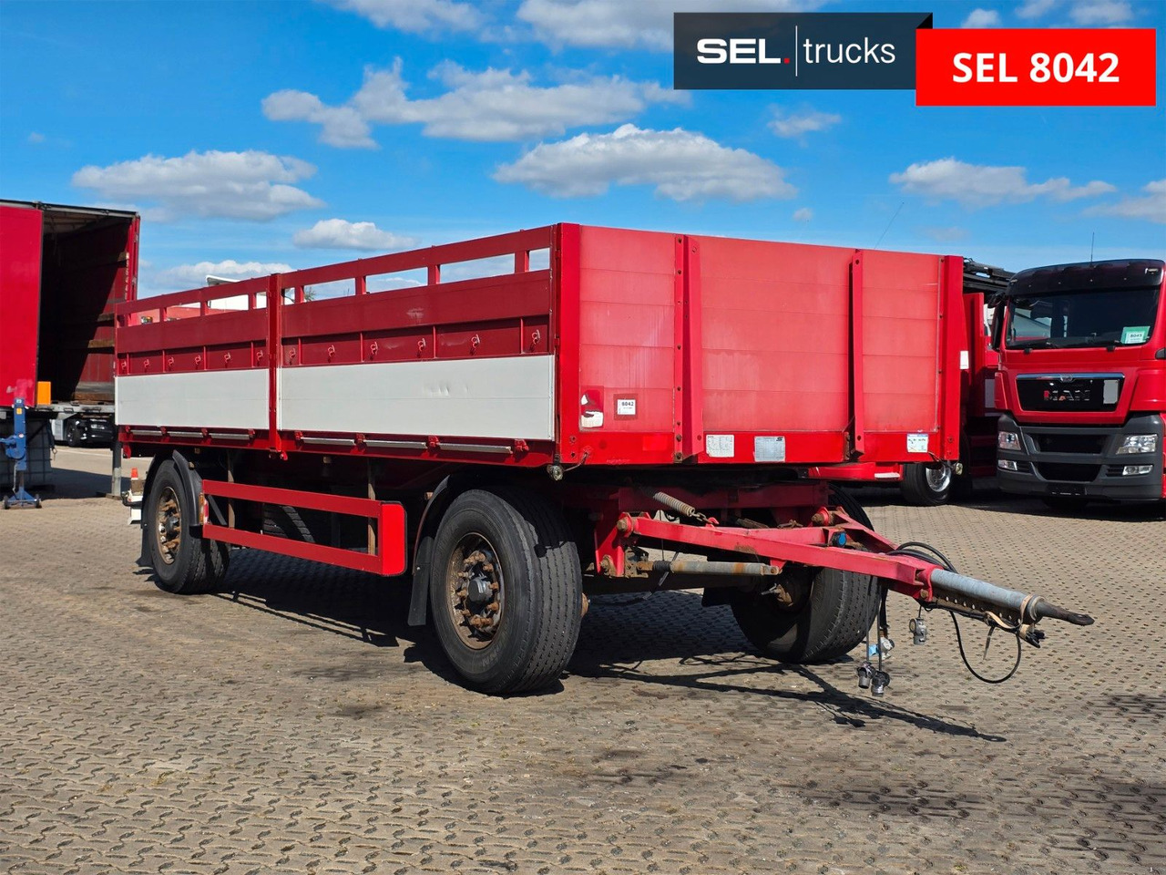 Schwarzmüller PA 2/E / Baustoff / 40 mm - Open/ Plateau aanhangwagen: afbeelding 3 Schwarzmüller PA 2/E / Baustoff / 40 mm - Open/ Plateau aanhangwagen: afbeelding 3