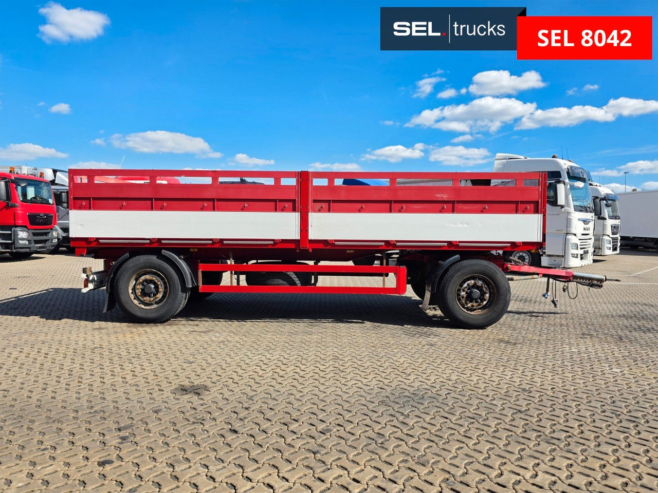 Schwarzmüller PA 2/E / Baustoff / 40 mm - Open/ Plateau aanhangwagen: afbeelding 4 Schwarzmüller PA 2/E / Baustoff / 40 mm - Open/ Plateau aanhangwagen: afbeelding 4