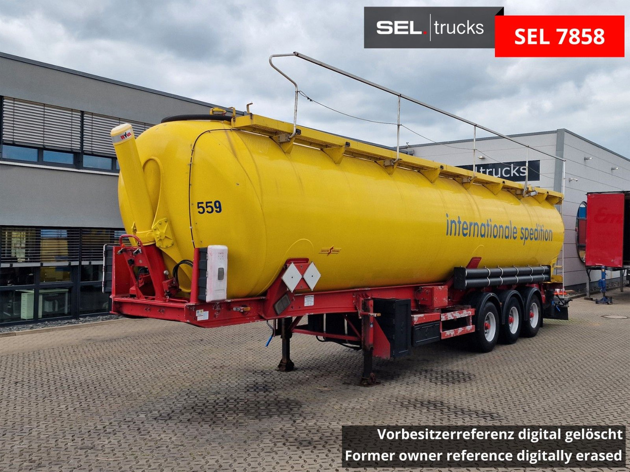 Spitzer K 2766 CAL GGVS / Kippsilo / 66m3 / ADR AT - Bulkoplegger: afbeelding 1 Spitzer K 2766 CAL GGVS / Kippsilo / 66m3 / ADR AT - Bulkoplegger: afbeelding 1