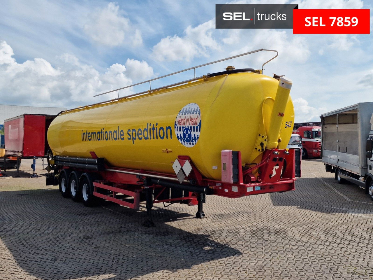 Spitzer SK 2766 CAL GGVS / Kippsilo / 66m3 / ADR AT - Bulkoplegger: afbeelding 3 Spitzer SK 2766 CAL GGVS / Kippsilo / 66m3 / ADR AT - Bulkoplegger: afbeelding 3