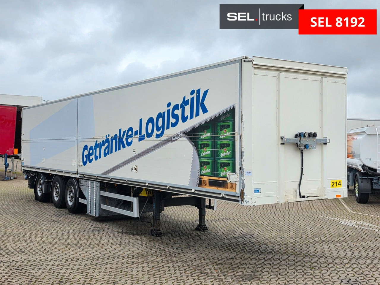 System Trailer PRSSL-24-1TRI / Ldbw / Lenkachse - Drankenwagen oplegger: afbeelding 3 System Trailer PRSSL-24-1TRI / Ldbw / Lenkachse - Drankenwagen oplegger: afbeelding 3