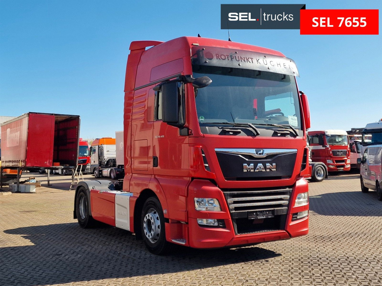 MAN TGX 18.420 4X2 BLS / Retarder /Xenon /Standklima - Trekker: afbeelding 3 MAN TGX 18.420 4X2 BLS / Retarder /Xenon /Standklima - Trekker: afbeelding 3