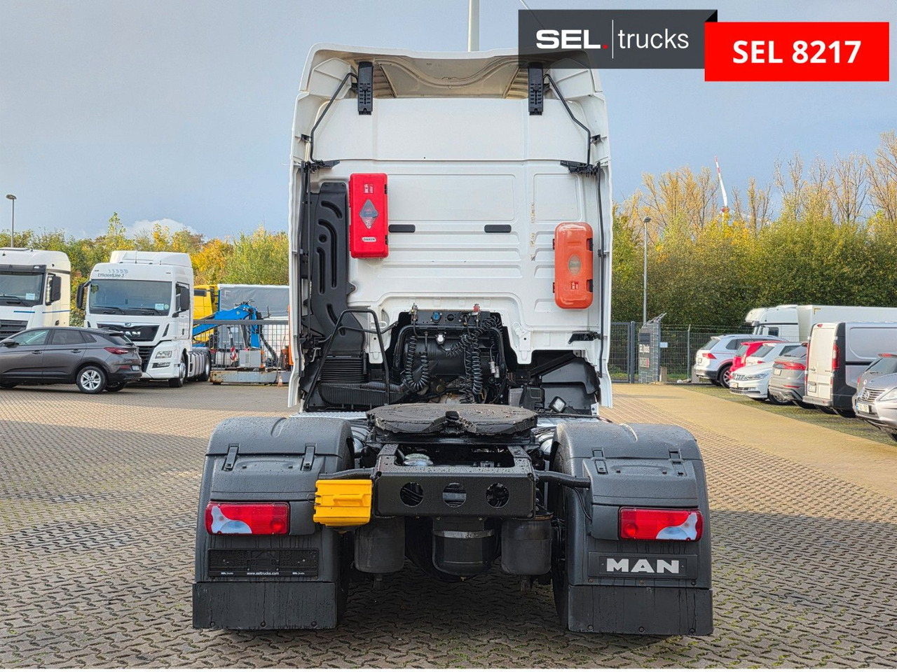 Trekker MAN TGX 18.460 4X2 BLS / Retarder / 2 Tanks: afbeelding 6