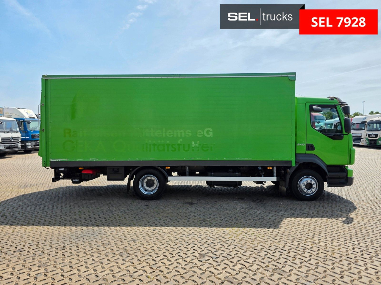 Volvo FL 240 - Schuifzeilen vrachtwagen: afbeelding 4 Volvo FL 240 - Schuifzeilen vrachtwagen: afbeelding 4