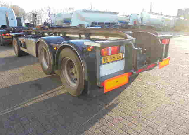 Burg 10-18 NL KENTEKEN APK TOT 09-2025 - Containertransporter/ Wissellaadbak aanhangwagen: afbeelding 3 Burg 10-18 NL KENTEKEN APK TOT 09-2025 - Containertransporter/ Wissellaadbak aanhangwagen: afbeelding 3