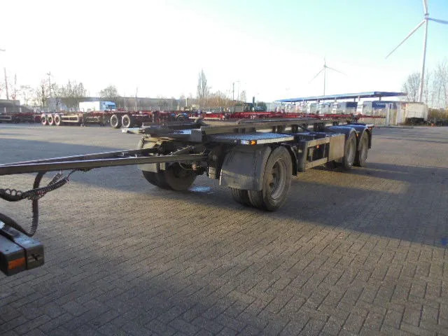 Burg 10-18 NL KENTEKEN APK TOT 09-2025 - Containertransporter/ Wissellaadbak aanhangwagen: afbeelding 1 Burg 10-18 NL KENTEKEN APK TOT 09-2025 - Containertransporter/ Wissellaadbak aanhangwagen: afbeelding 1