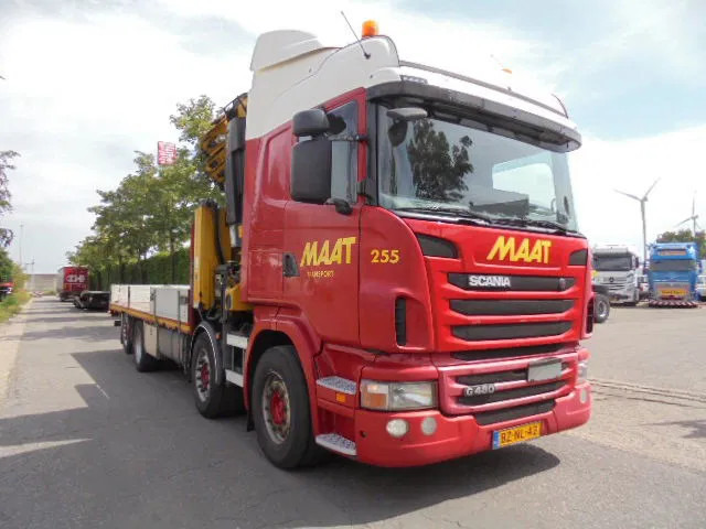 Scania G480 8X2 RETARDER NL TRUCK - Kraanwagen: afbeelding 3 Scania G480 8X2 RETARDER NL TRUCK - Kraanwagen: afbeelding 3