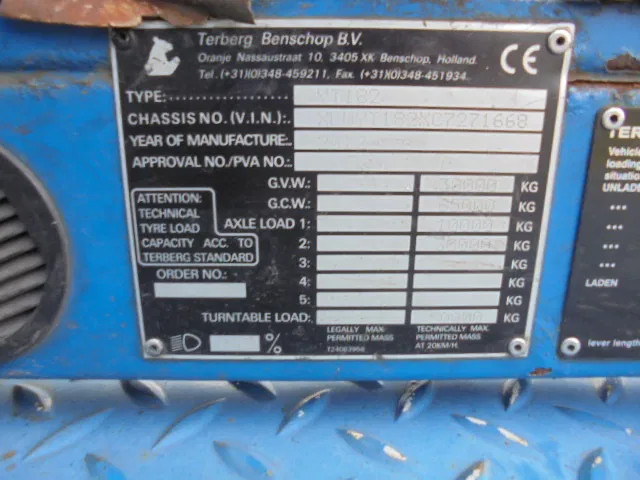 Terminal trekker Terberg YT 182 + REGISTRATION: afbeelding 12 Terminal trekker Terberg YT 182 + REGISTRATION: afbeelding 12