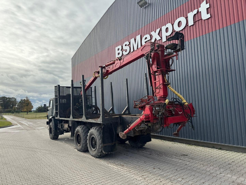 Kamaz 43101, 6x6 - Houttransport, Kraanwagen: afbeelding 4 Kamaz 43101, 6x6 - Houttransport, Kraanwagen: afbeelding 4