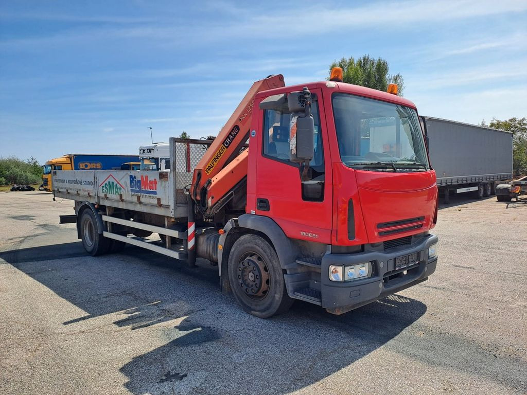Iveco EuroCargo ML 180E21 Kran PKK12500 Iveco EuroCargo ML 180E21 Kran PKK12500 - Vrachtwagen met open laadbak, Kraanwagen: afbeelding 2 Iveco EuroCargo ML 180E21 Kran PKK12500 Iveco EuroCargo ML 180E21 Kran PKK12500 - Vrachtwagen met open laadbak, Kraanwagen: afbeelding 2