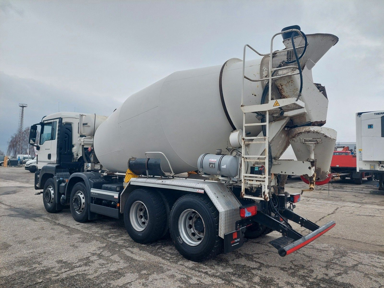 MAN TGS 32.420 BB mix Liebherr 9m3 8x4 - Betonmixer: afbeelding 3 MAN TGS 32.420 BB mix Liebherr 9m3 8x4 - Betonmixer: afbeelding 3