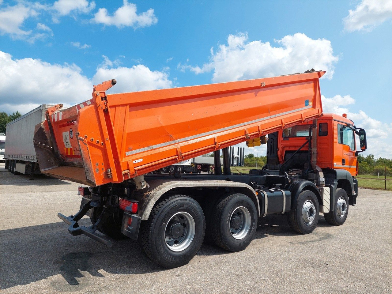 MAN TGS 35.480 8x4 BB Meiller Bordmatik - Kipper vrachtwagen: afbeelding 4 MAN TGS 35.480 8x4 BB Meiller Bordmatik - Kipper vrachtwagen: afbeelding 4