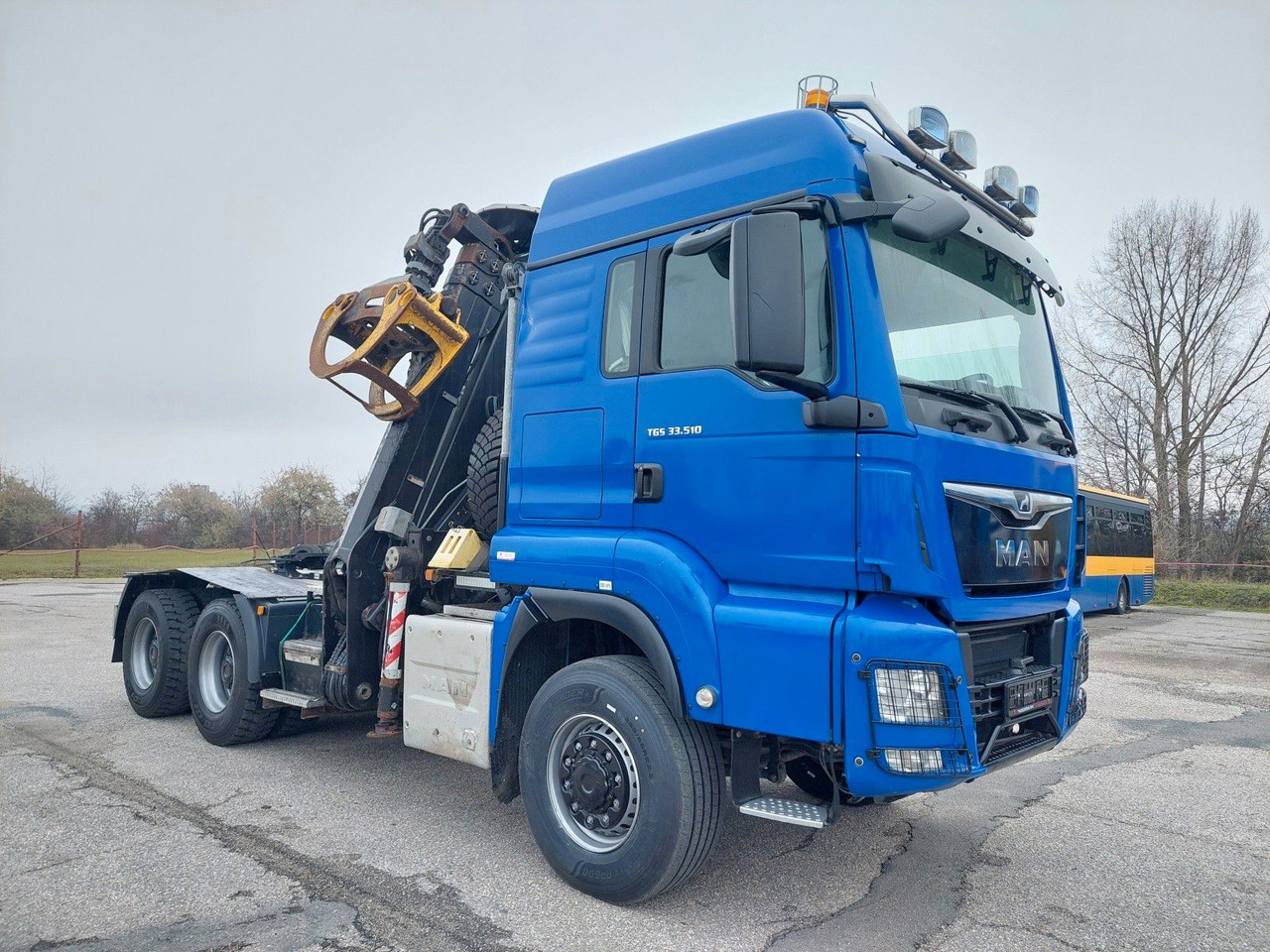 MAN TG3 33.510 6X6 BL KRAN LANGHOLZ Kesla 2117ZT94 - Trekker: afbeelding 2 MAN TG3 33.510 6X6 BL KRAN LANGHOLZ Kesla 2117ZT94 - Trekker: afbeelding 2