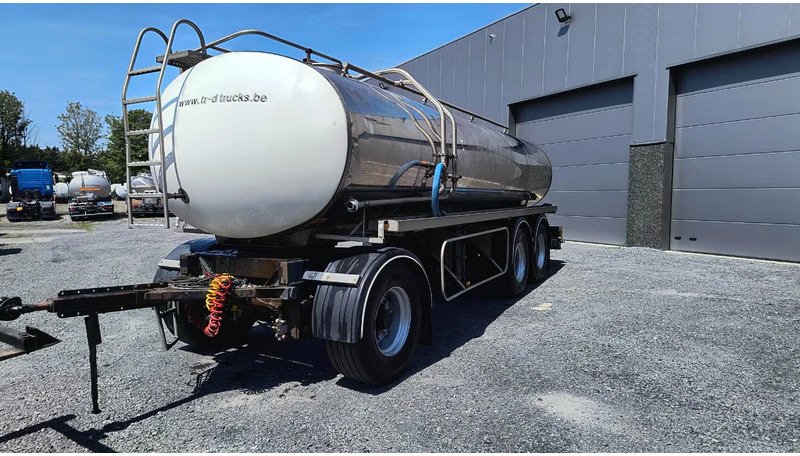 ETA 16500 L INSULATED INOX TANK - 1 COMP - Tank aanhanger: afbeelding 1 ETA 16500 L INSULATED INOX TANK - 1 COMP - Tank aanhanger: afbeelding 1