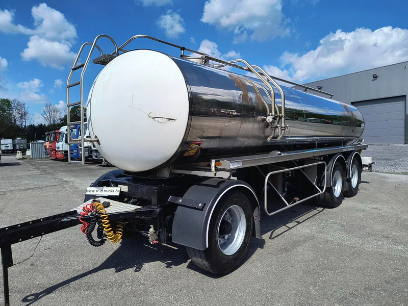 ETA 16500L INSULATED INOX TANK - 1 COMP - Tank aanhanger: afbeelding 1 ETA 16500L INSULATED INOX TANK - 1 COMP - Tank aanhanger: afbeelding 1