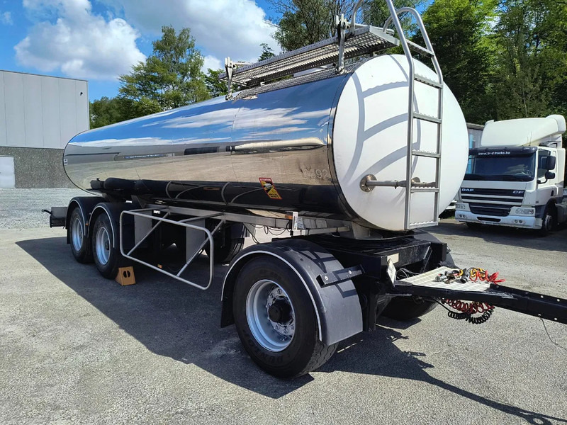 ETA 16500L INSULATED INOX TANK - 1 COMP - Tank aanhanger: afbeelding 3 ETA 16500L INSULATED INOX TANK - 1 COMP - Tank aanhanger: afbeelding 3