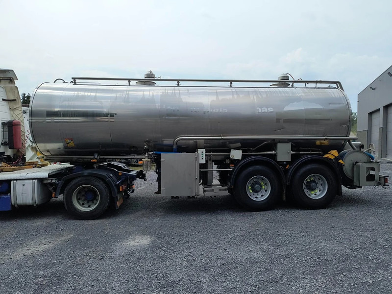 Tankoplegger voor het vervoer van melk ETA 25000L INSULATED INOX TANK - 2 COMP: afbeelding 7 Tankoplegger voor het vervoer van melk ETA 25000L INSULATED INOX TANK - 2 COMP: afbeelding 7