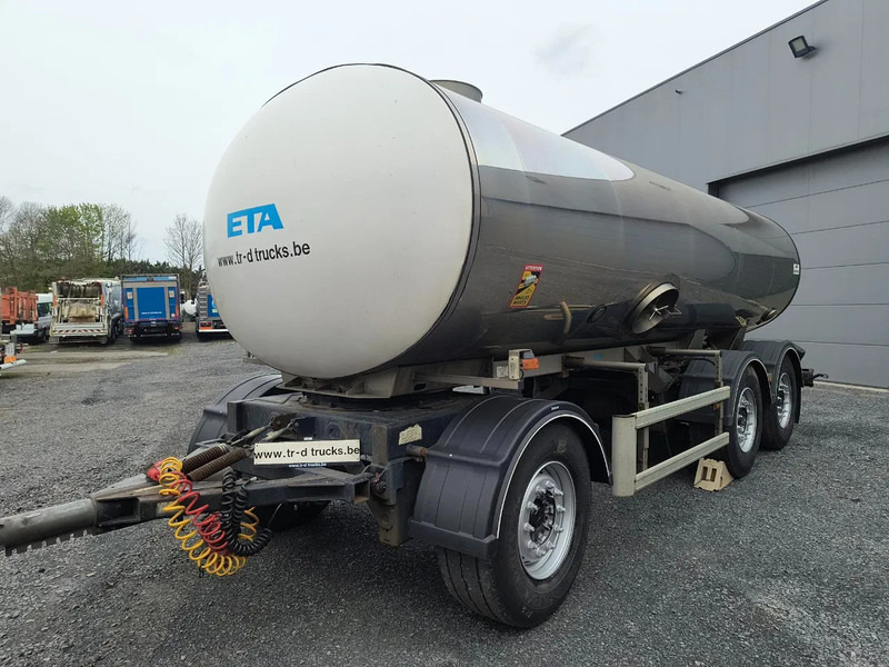 ETA INSULATED INOX TANK 16500L - Tank aanhanger: afbeelding 1 ETA INSULATED INOX TANK 16500L - Tank aanhanger: afbeelding 1