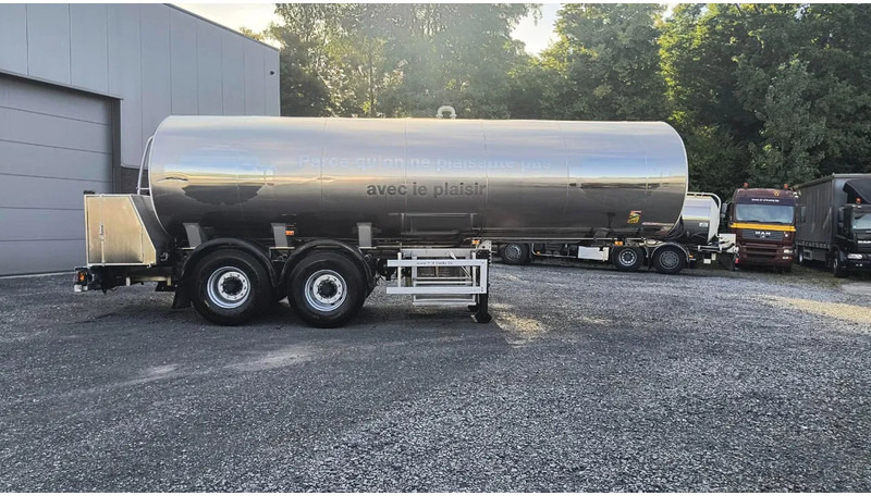 MAISONNEUVE insulated stainless steel tank- 25000 L - 1 comp - Tankoplegger: afbeelding 3 MAISONNEUVE insulated stainless steel tank- 25000 L - 1 comp - Tankoplegger: afbeelding 3
