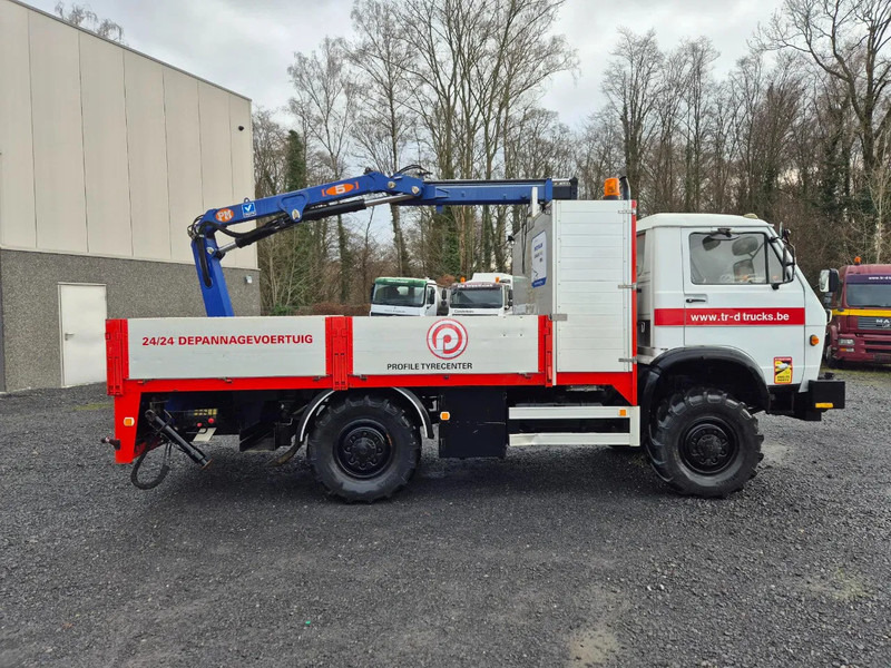 MAN 8.136 4X4 - QUARRY TRUCK - CRANE PM - ONLY 82730 KM - Vrachtwagen met open laadbak, Kraanwagen: afbeelding 4 MAN 8.136 4X4 - QUARRY TRUCK - CRANE PM - ONLY 82730 KM - Vrachtwagen met open laadbak, Kraanwagen: afbeelding 4