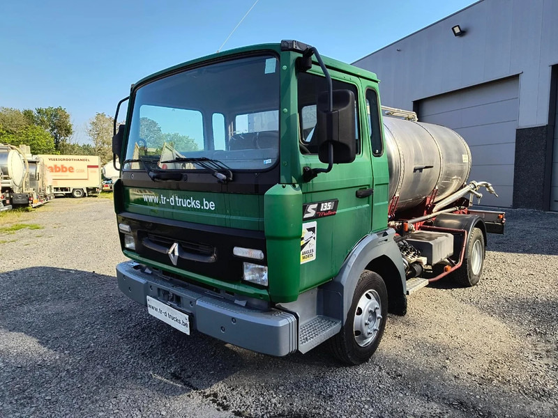 Renault Midliner S135 - ONLY 54 400KM - SMALL TANK 3680L INSULATED INOX - Tankwagen: afbeelding 1 Renault Midliner S135 - ONLY 54 400KM - SMALL TANK 3680L INSULATED INOX - Tankwagen: afbeelding 1