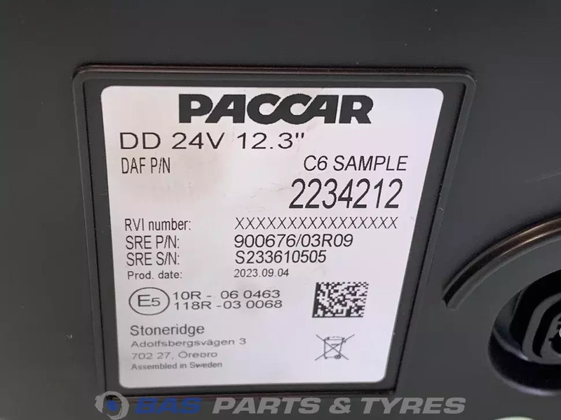 DAF XG - Instrumentenpaneel voor Vrachtwagen: afbeelding 3 DAF XG - Instrumentenpaneel voor Vrachtwagen: afbeelding 3