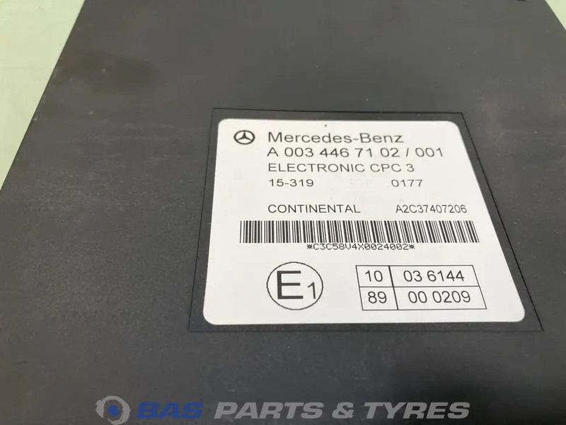 Mercedes-Benz Antos MP4 CPC3 module Mercedes A 003 446 31 02 - ECU voor Vrachtwagen: afbeelding 2 Mercedes-Benz Antos MP4 CPC3 module Mercedes A 003 446 31 02 - ECU voor Vrachtwagen: afbeelding 2