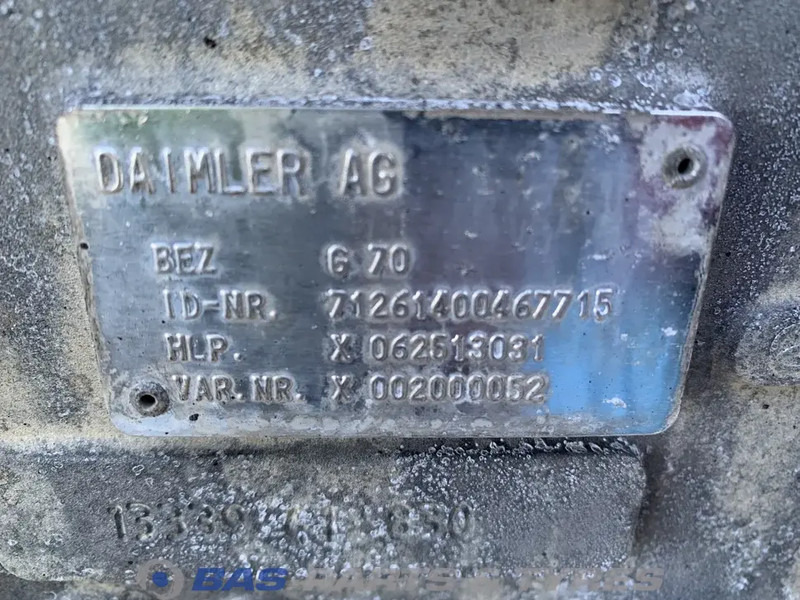 Mercedes-Benz Atego Mercedes G70-6 Powershift 3 Versnellingsbak A 001 260 36 00 - Versnellingsbak voor Vrachtwagen: afbeelding 5 Mercedes-Benz Atego Mercedes G70-6 Powershift 3 Versnellingsbak A 001 260 36 00 - Versnellingsbak voor Vrachtwagen: afbeelding 5