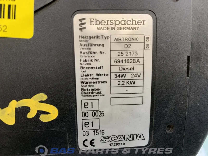 Scania iT Urban HA5 Standkachel 1728270 - Verwarming/ Ventilatie voor Vrachtwagen: afbeelding 3 Scania iT Urban HA5 Standkachel 1728270 - Verwarming/ Ventilatie voor Vrachtwagen: afbeelding 3