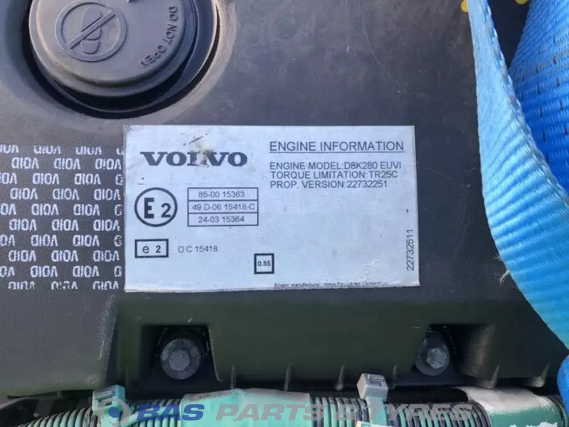Volvo FE Euro 6 Motor Volvo D8K 280 K2 22625489 - Motor voor Vrachtwagen: afbeelding 5 Volvo FE Euro 6 Motor Volvo D8K 280 K2 22625489 - Motor voor Vrachtwagen: afbeelding 5