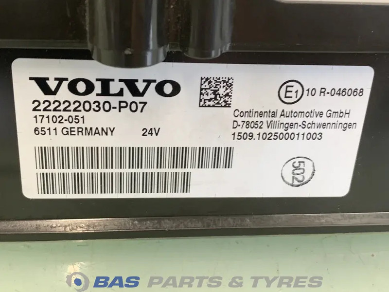 Volvo FH3 Instrumentenpaneel Volvo 21589170 - Instrumentenpaneel voor Vrachtwagen: afbeelding 4 Volvo FH3 Instrumentenpaneel Volvo 21589170 - Instrumentenpaneel voor Vrachtwagen: afbeelding 4