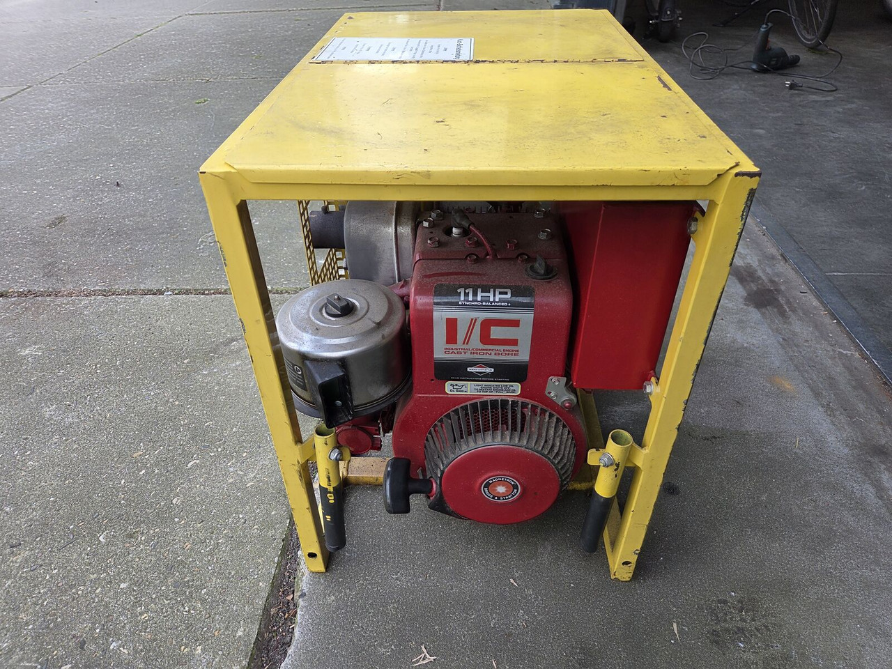 NET B50B 5 KVA Briggs & Stratton 11HP benzine aggregaat - Industrie generator: afbeelding 4 NET B50B 5 KVA Briggs & Stratton 11HP benzine aggregaat - Industrie generator: afbeelding 4